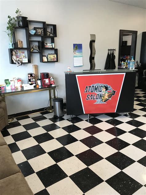 Atomic salon - Specialties: Making people look fantastic! And free hugs!! Established in 2001. We are the oldest rock n roll salon in downtown. Our owner …